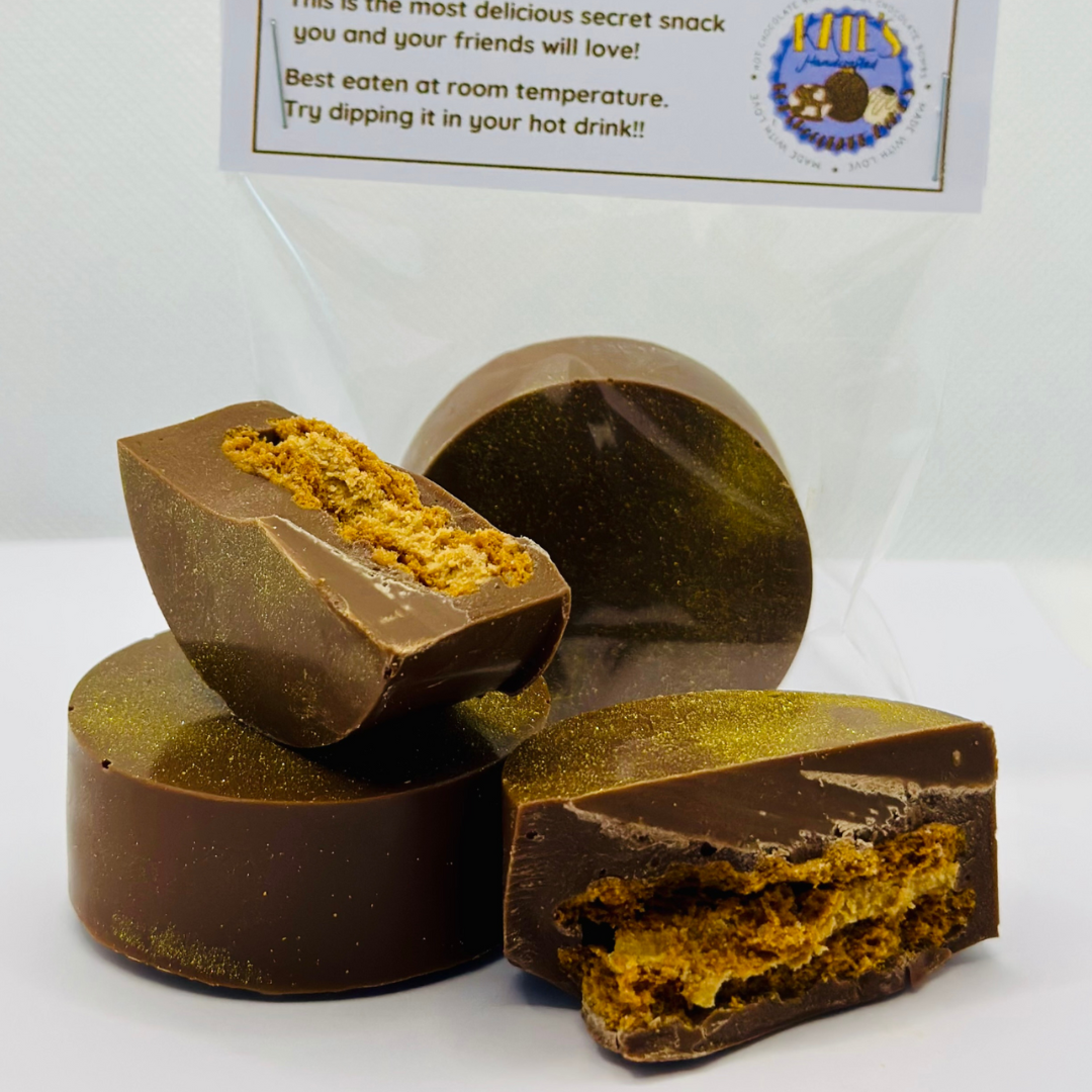 Biscoff Cream Dipped Biscuit
