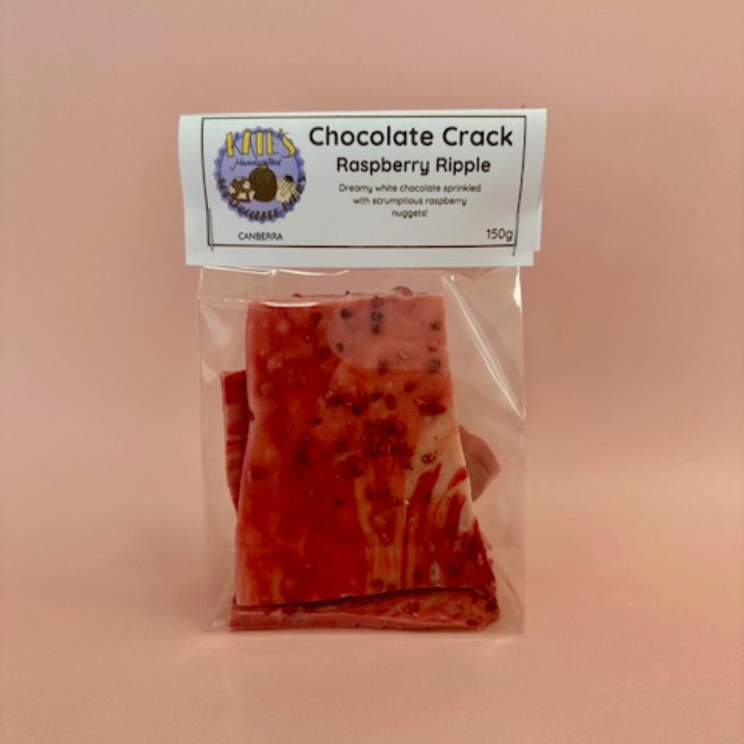 Raspberry Ripple Chocolate Crack
