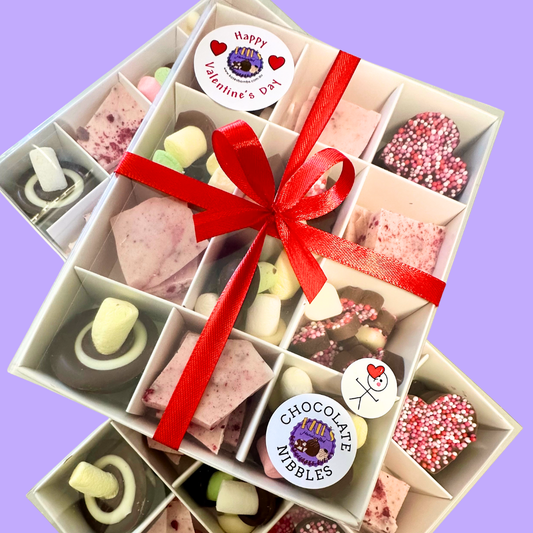 Valentines Chocolate Nibbles Gift Box